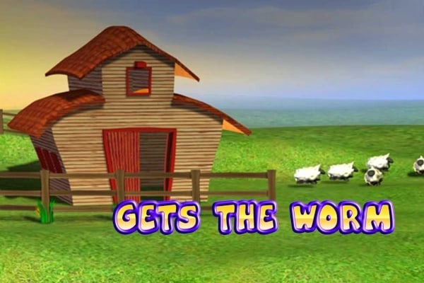 Gets the Worm Game Logo