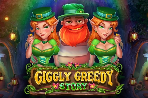 Giggly Greedy Story Game Logo