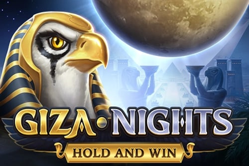 Giza Nights: Hold and Win Game Logo