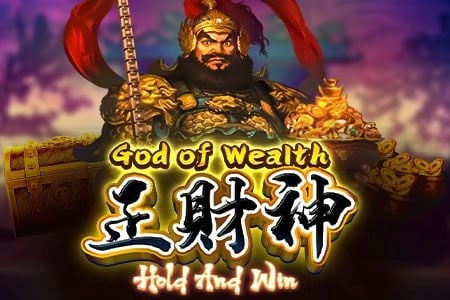 God of Wealth Hold and Win Game Logo