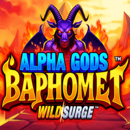 Alpha Gods Baphomet WildSurge Game Logo