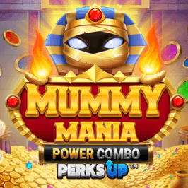 Mummy Mania Perks Up Power Combo Game Logo