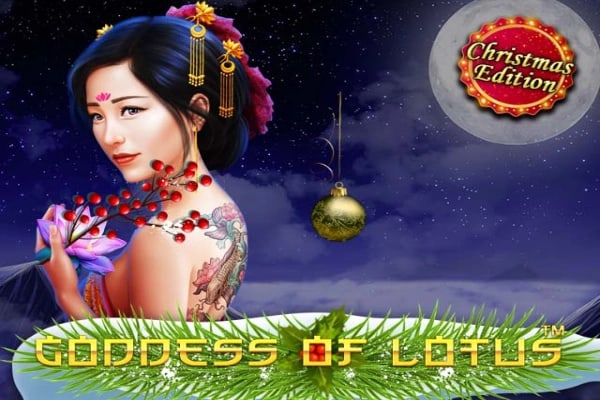 Goddess of Lotus Christmas Edition Game Logo