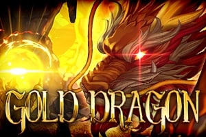 Gold Dragon Game Logo
