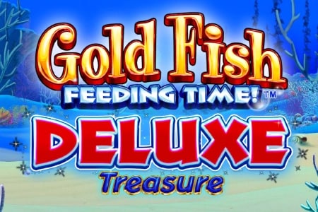 Gold Fish Feeding Time Deluxe Treasure Game Logo
