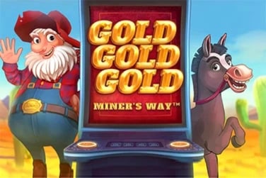 Gold Gold Gold Miner's Way Game Logo
