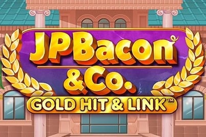 Gold Hit &amp; Link: JP Bacon &amp; Co. Game Logo