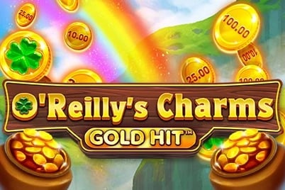 Gold Hit: O'Reilly's Charms Game Logo