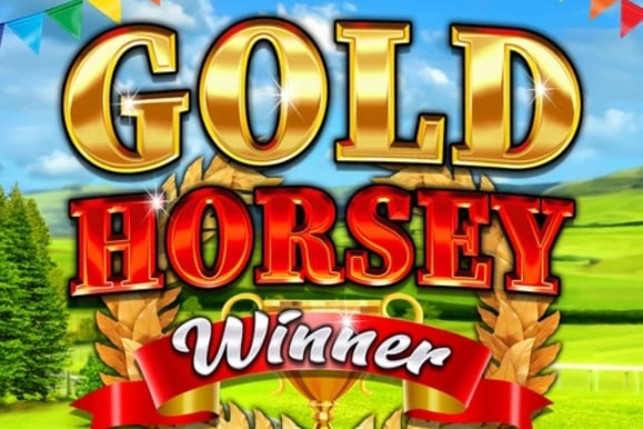 Gold Horsey Winner Game Logo
