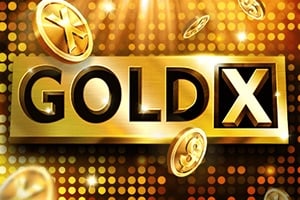 Gold X Game Logo