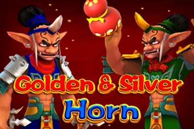 Golden &amp; Silver Horn Game Logo