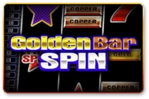 Golden Bar Spin 3x3 Game Logo