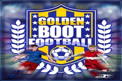 Golden Boot Football Game Logo