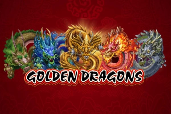 Golden Dragons by Hammertime Games Game Logo