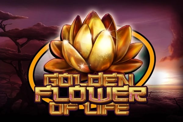 Golden Flower Of Life Game Logo