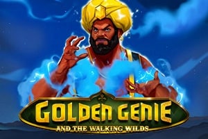 Golden Genie and the Walking Wilds Game Logo