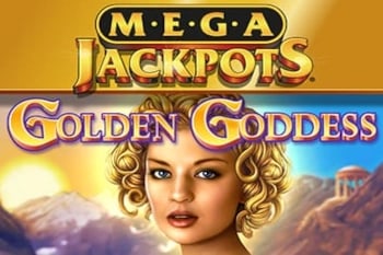 Golden Goddess MegaJackpots Game Logo