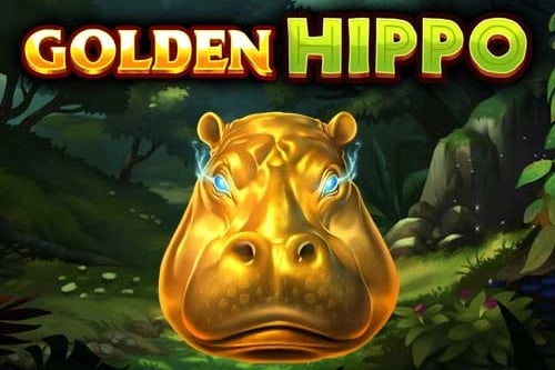 Golden Hippo Game Logo