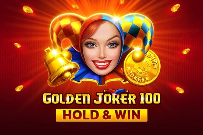 Golden Joker 100 Hold &amp; Win Game Logo