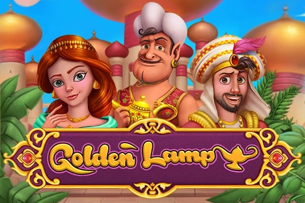 Golden Lamp Game Logo