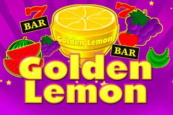 Golden Lemon Game Logo