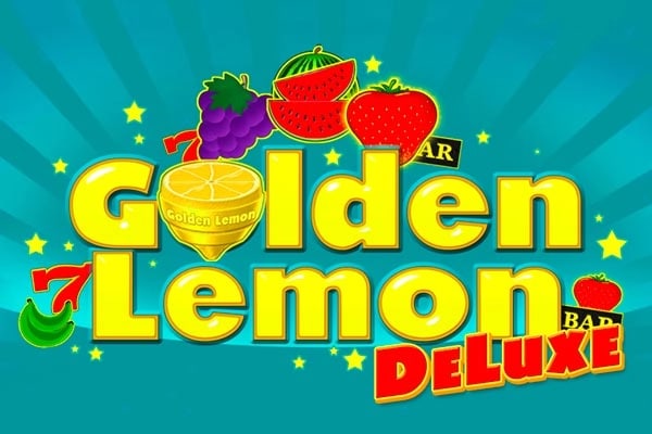 Golden Lemon Deluxe Game Logo