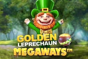 Golden Leprechaun Megaways Game Logo