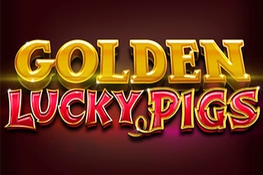 Golden Lucky Pigs Game Logo