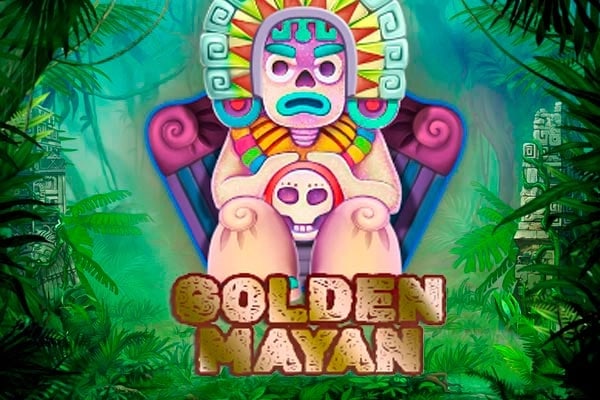 Golden Mayan Game Logo