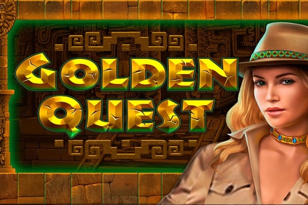 Golden Quest Game Logo