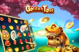 Golden Toad Game Logo