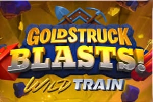 Goldstruck Blasts! Game Logo