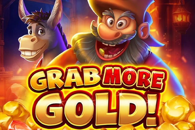 Grab more Gold! Game Logo
