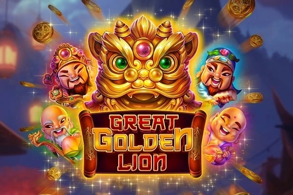 Great Golden Lion Game Logo