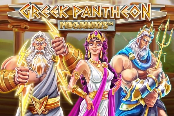 Greek Pantheon Megaways Game Logo