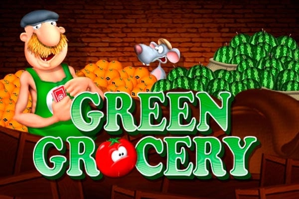 Green Grocery Game Logo