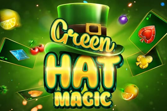 Green Hat Magic Game Logo