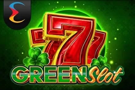 Green Slot Game Logo