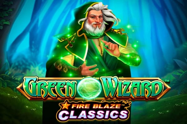 Green Wizard Game Logo