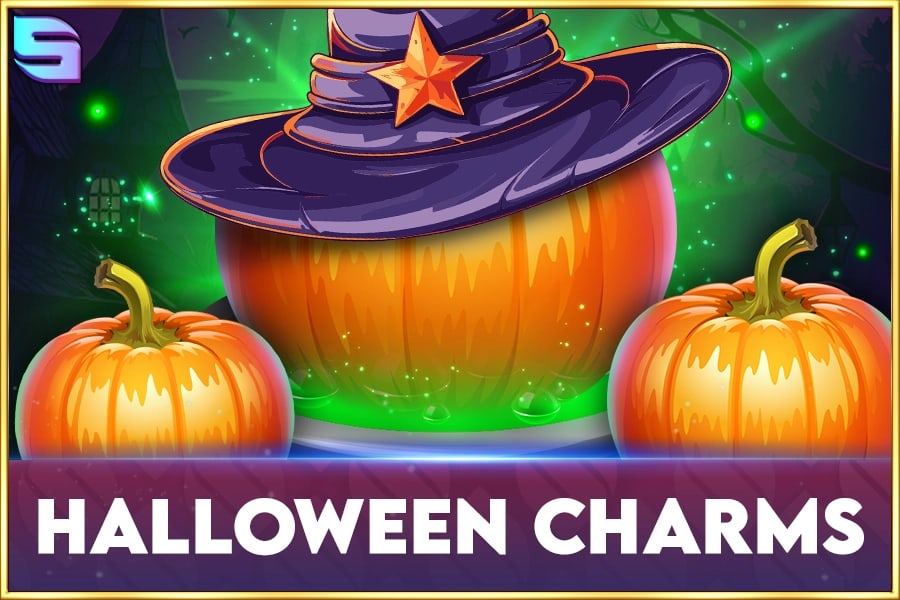 Halloween Charms Game Logo