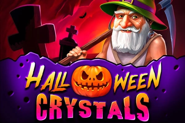 Halloween Crystals Game Logo