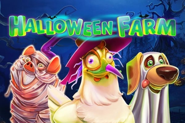 Halloween Farm Game Logo