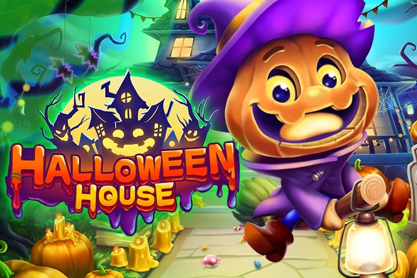 Halloween House Game Logo