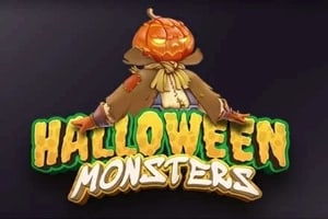 Halloween Monsters Game Logo