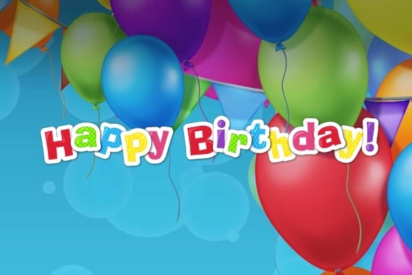 Happy Birthday Game Logo