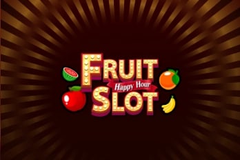 Happy Hour Fruit Slot Game Logo