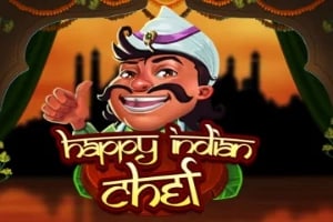 Happy Indian Chef Game Logo