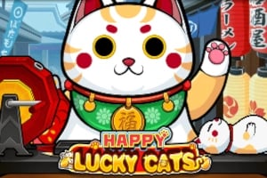 Happy Lucky Cats Game Logo