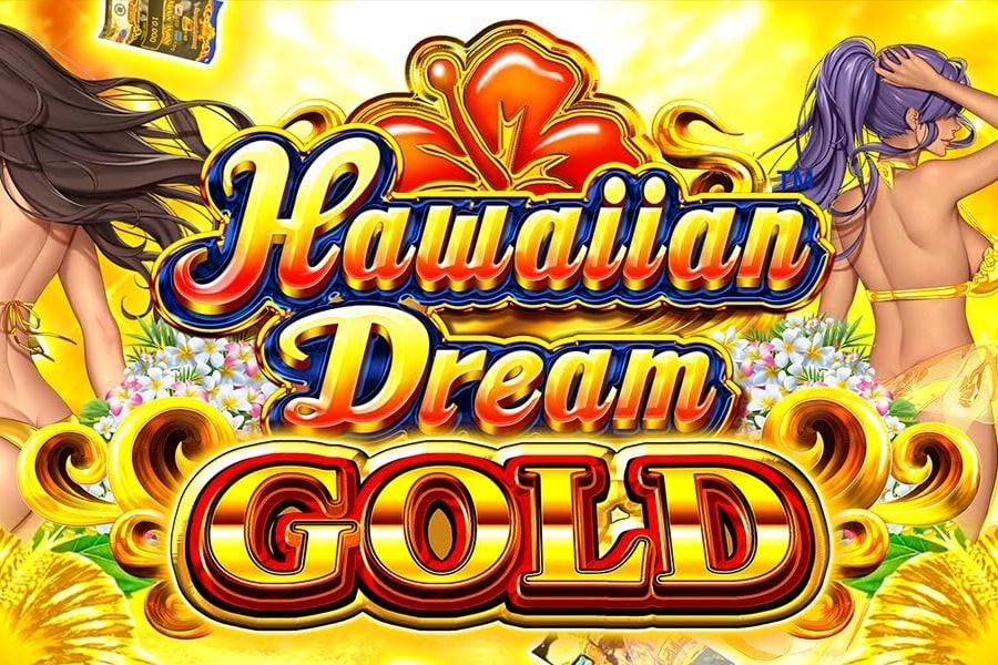 Hawaiian Dream Gold Game Logo