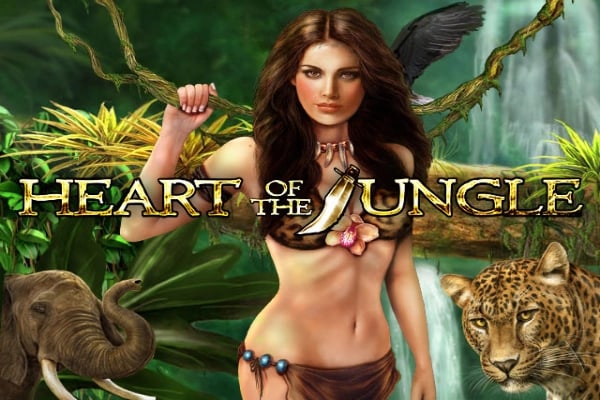Heart of the Jungle Game Logo